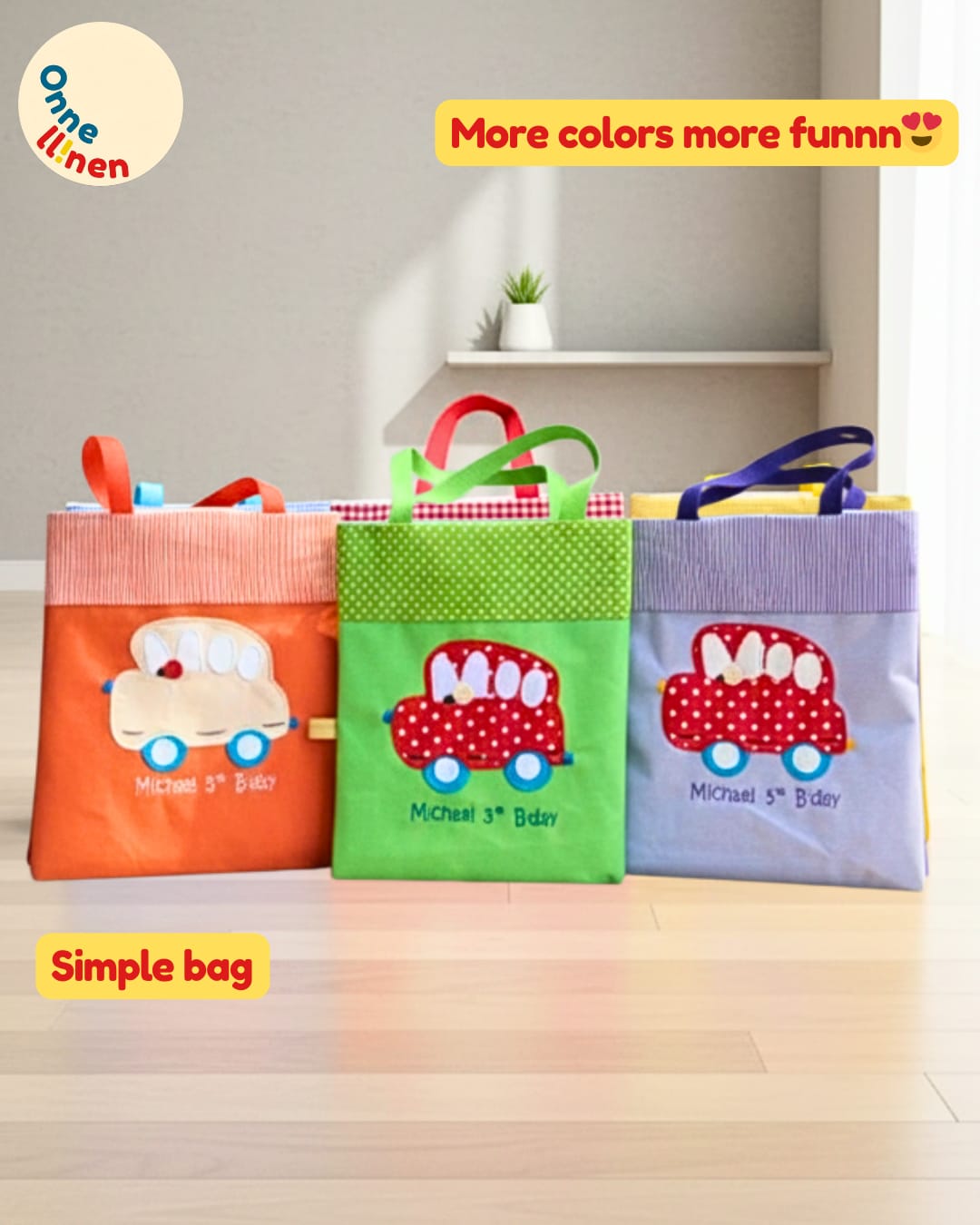 Simple Bag Anak Tema Bus Sekolah – Souvenir Praktis, Elegan & Full Manfaat - Image 3