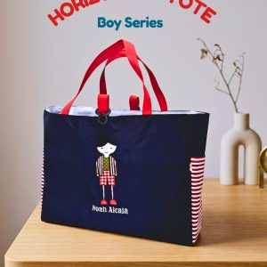 souvenir ulang tahun kenaikan kelas reuni horisontal tote gambar aplikasi custom